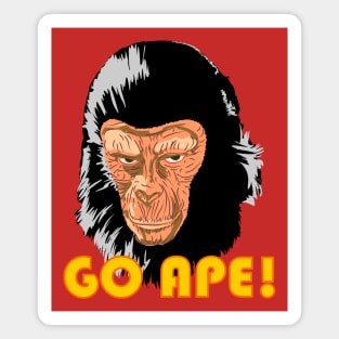 Planet of the Apes - Go Ape! Magnet